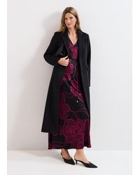 Phase Eight - Petite Lydia Long Wool Coat - Lyst