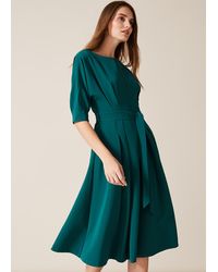 Phase Eight - Cleo Tie Waist Dress - Lyst