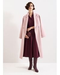 Phase Eight - Darcy Double Faced Wool Coat - Lyst