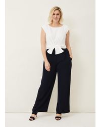 Phase Eight - Janey Knot Detail Jumpsuit - Lyst
