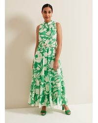 Phase Eight - Petite Kara Print Maxi Dress - Lyst