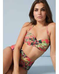 Phase Eight - 's Amelia Tropical Print Bikini Top - Lyst