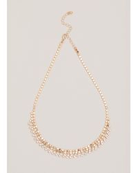 Phase Eight - Sparkle Disc Necklace - Lyst