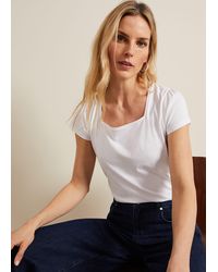 Phase Eight - Bella Square Neck Top - Lyst