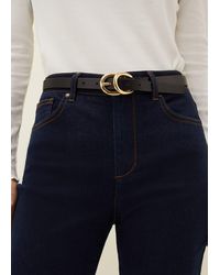 Phase Eight - 's Betsy Double Ring Leather Belt - Lyst