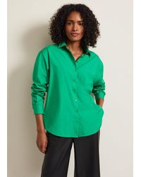 Phase Eight - Cotton Oversized Shirt - Lyst