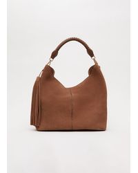 Phase Eight - Suede Tassle Bag - Lyst