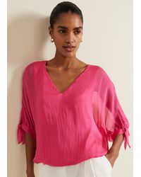 Phase Eight - Madison Silk Blouse - Lyst