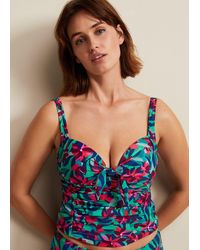 Phase Eight - Jungle Print Tankini Top - Lyst