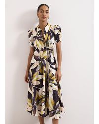 Phase Eight - Petite Bella Printed Shirt Dress - Lyst