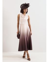 Phase Eight - Cheryl Cowl Neck Ombre Maxi Dress - Lyst