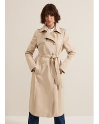 Phase Eight - Cheryl Long Fitted Trench Coat - Lyst