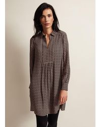 Phase Eight - Fran Geo Swing Dress - Lyst