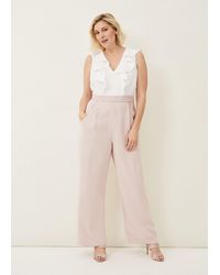 Phase Eight - Linda Frill Jumpsuit - Lyst