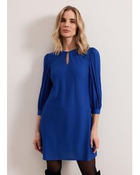 Phase Eight - Dannie Textured Dress - Lyst