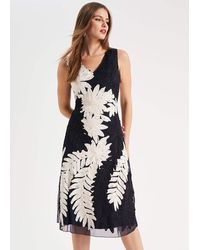 Phase Eight - Denise Tapework Fit & Flare Dress - Lyst