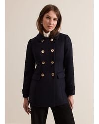 Phase Eight - Petite Aurelie Peacoat - Lyst