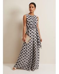 Phase Eight - Petite Janine Print Jumpsuit - Lyst