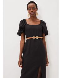 Phase Eight - Betsy Double Buckle Suede Belt - Lyst