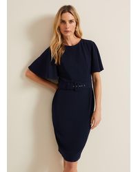 Phase Eight - 's Fanella Belted Jersey Dress - Lyst