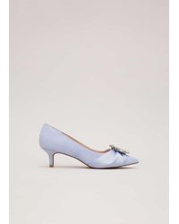 Phase Eight - 's Embellished Kitten Heel Shoes - Lyst