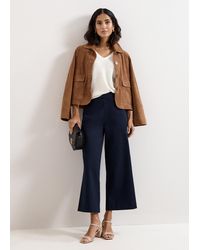 Phase Eight - Sylvie Crop Trouser - Lyst