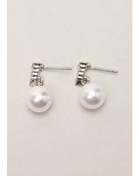 Phase Eight - Sparkle And Pearl Earrings - Lyst