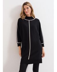 Phase Eight - Hallie Tipped Jumper Dress - Lyst