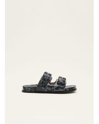 Phase Eight - Animal Double Buckle Sandal - Lyst