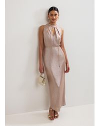 Phase Eight - Libby Metallic Jersey Maxi Dress - Lyst