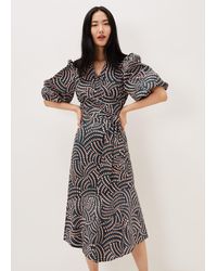 Phase Eight - Kiri Co-Ord Geo Metric Blouse - Lyst
