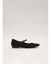 Phase Eight - Leather Square Toe Mary Jane - Lyst