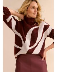 Phase Eight - Stephanie Swirl Jumper - Lyst