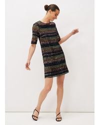 Phase Eight - Amara Sequin Tunic Dress - Lyst