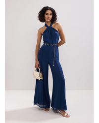 Phase Eight - Gwen Pleated Jumpsuit - Lyst