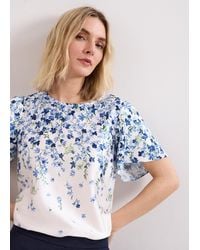 Phase Eight - Rowan Floral Woven Front Top - Lyst