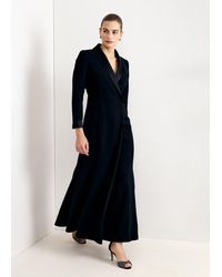 Phase Eight - Petite Victoria Long Sleeved Maxi Blazer Dress - Lyst