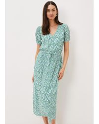 Phase Eight - Melani Ditsy Print Midaxi Dress - Lyst