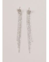 Phase Eight - Sparkly Drop Earrings - Lyst