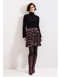Phase Eight - Mairi Check Mini Skirt - Lyst