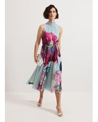 Phase Eight - Tahnia Floral Sequin Dress - Lyst