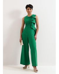 Phase Eight - Jillian Ruffle Jumpsuit - Lyst