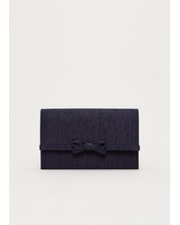Phase Eight - Grosgrain Bow Clutch Bag - Lyst