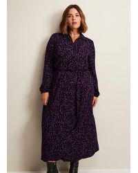 Phase Eight - Loretta Floral Midi Dress - Lyst