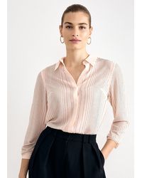 Phase Eight - Aleya Embellished Long Sleeve Blouse - Lyst