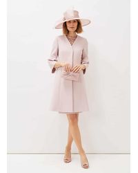 Phase Eight - Cheryl Frill Cuff Occasion Coat - Lyst