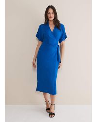 Phase Eight - Yasse Linen Shirt Dress - Lyst