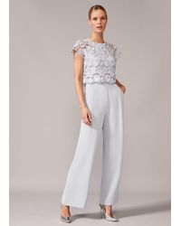 phase eight green ellise lace bodice dress
