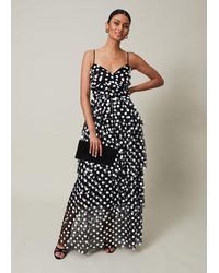 Phase Eight - Avianna Sequin Tulle Maxi Dress - Lyst