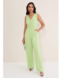 Phase Eight - Petite Lissia Wide Leg Jumpsuit - Lyst